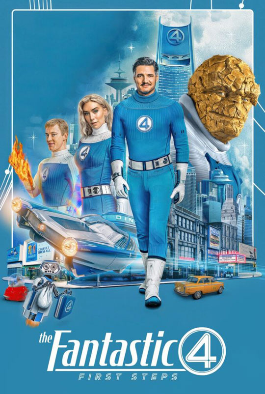 فیلم The Fantastic Four: First Steps 2025 چهار شگفت‌انگیز: گام‌های نخست