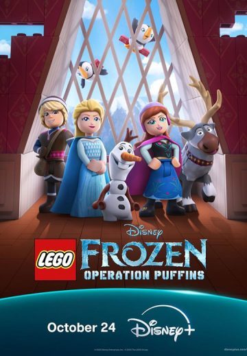 انیمیشن LEGO Disney Frozen: Operation Puffins 2025 لگو فروزن: مأموریت پافین ها